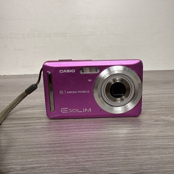 Casio Exilim EX-Z9 8.1MP Digital Camera Pink See Description - Picture 1 of 9